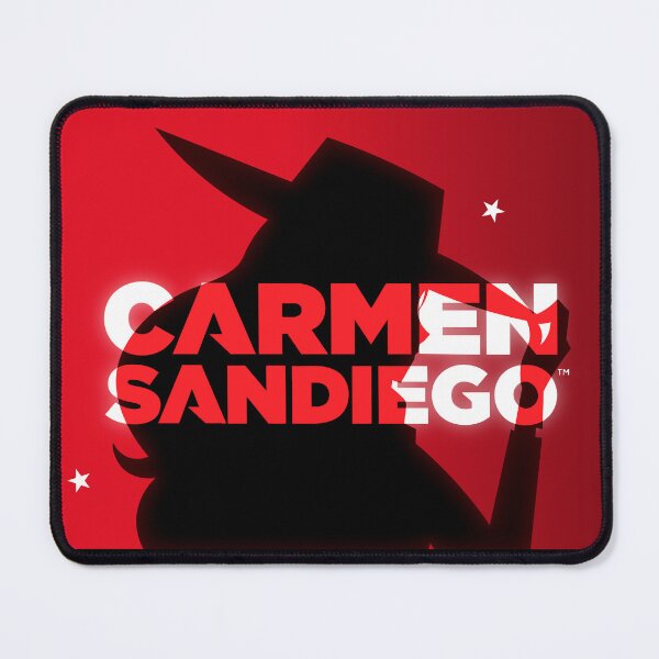 Item preview, Carmen Sandiego - La femme rouge silhouette (text .ver) designed and sold by Valuxcreates.