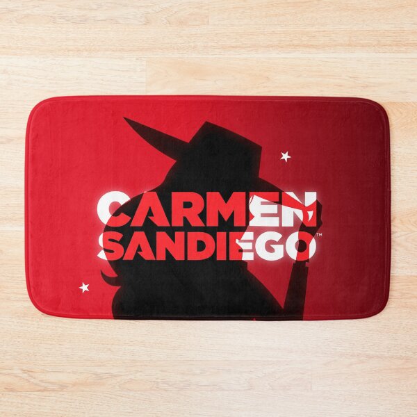 Item preview, Carmen Sandiego - La femme rouge silhouette (text .ver) designed and sold by Valuxcreates.