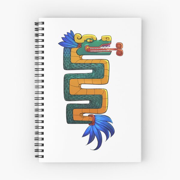 Item preview, Quetzalcoatl Feathered Serpent Aztec God Art designed and sold by Dammitfrankyart.