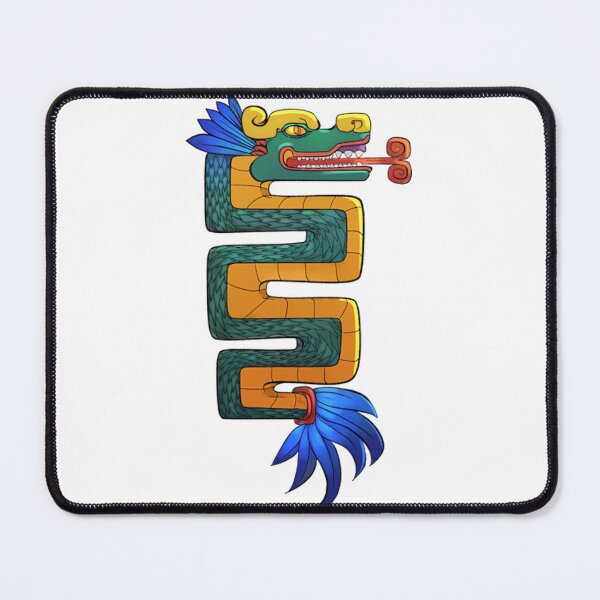 Item preview, Quetzalcoatl Feathered Serpent Aztec God Art designed and sold by Dammitfrankyart.