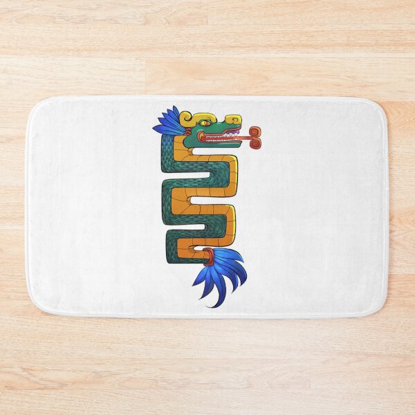 Item preview, Quetzalcoatl Feathered Serpent Aztec God Art designed and sold by Dammitfrankyart.