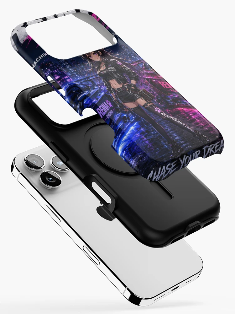 Thumbnail 2 of 4, iPhone Case, REINA Racing – Two Machines One Spirit designed and sold by RinaWorksJP.
