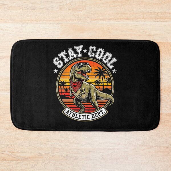 Item preview,  Stay Cool Athletic Dept T-Rex Sunglasses Retro Sunset Palm Tree Dino  designed and sold by graphixpolash.