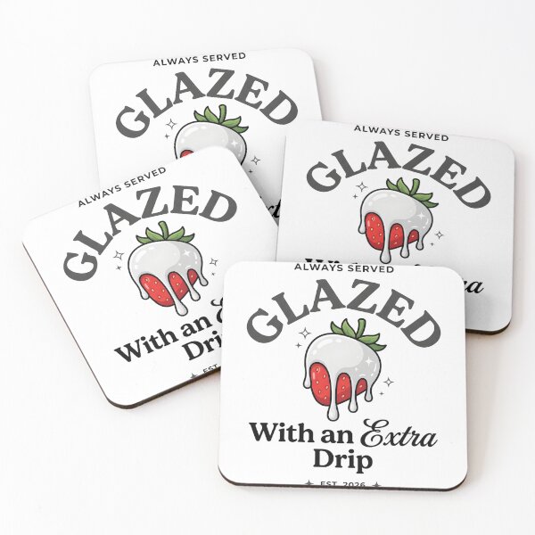 Item preview, Always Served Glazed Strawberry Extra Drip designed and sold by P2P-paotopao.