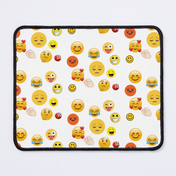 Item preview, Cute Colorful Emoji Collage Print designed and sold by Divichan.