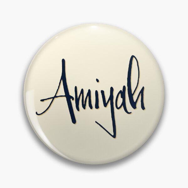 Item preview, AMIYAH personalized type design designed and sold by CharlottePlaceArt.