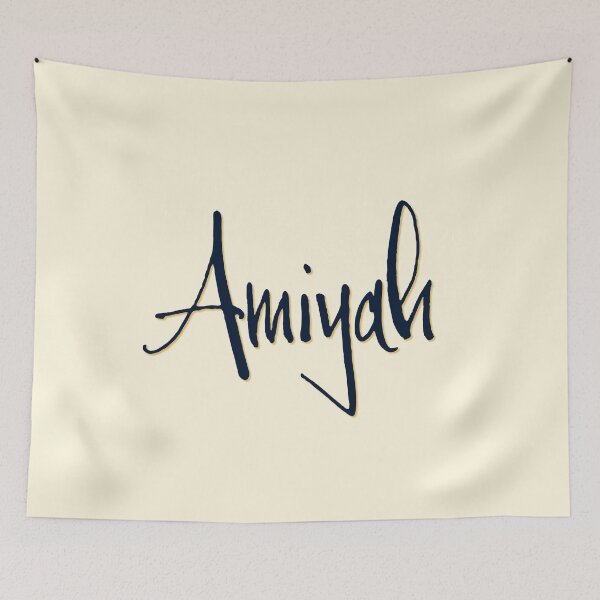 Item preview, AMIYAH personalized type design designed and sold by CharlottePlaceArt.