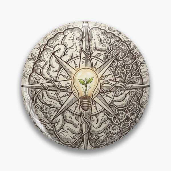 Item preview, Neural Compass – A Map for Minds That Stay Connected designed and sold by InnerwayStudio.