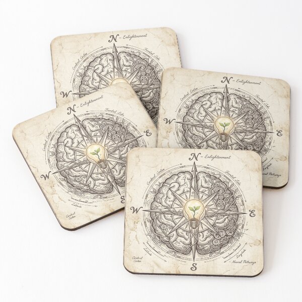 Item preview, Neural Compass – A Map for Minds That Stay Connected designed and sold by InnerwayStudio.