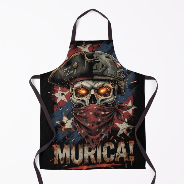Item preview, Murica Skull designed and sold by IronDissident.