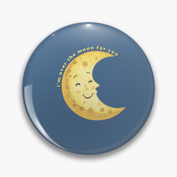 Item preview, I’m Over The Moon For You - Cute Pun | TeeHee Puns Funny Design designed and sold by TeeHee Puns.