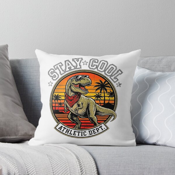 Item preview,  Stay Cool Athletic Dept T-Rex Sunglasses Retro Sunset Palm Tree Dino designed and sold by graphixpolash.