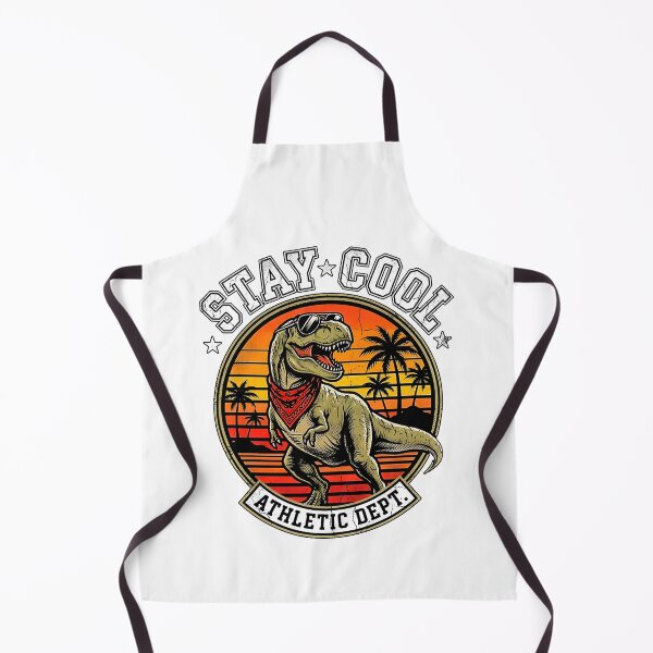 Item preview, Stay Cool Athletic Dept T-Rex Sunglasses Retro Sunset Palm Tree Dino designed and sold by graphixpolash.