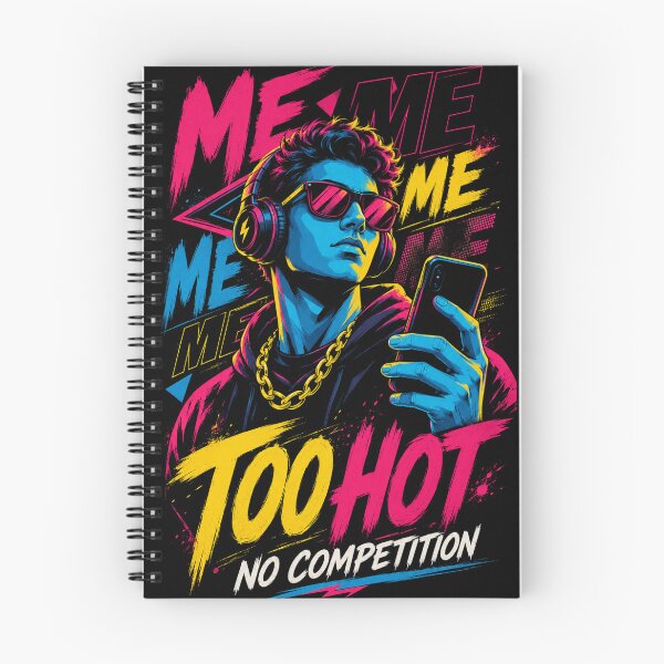 Item preview, Too Hot No Competition Neon Streetwear Art designed and sold by FocusedPatterns.