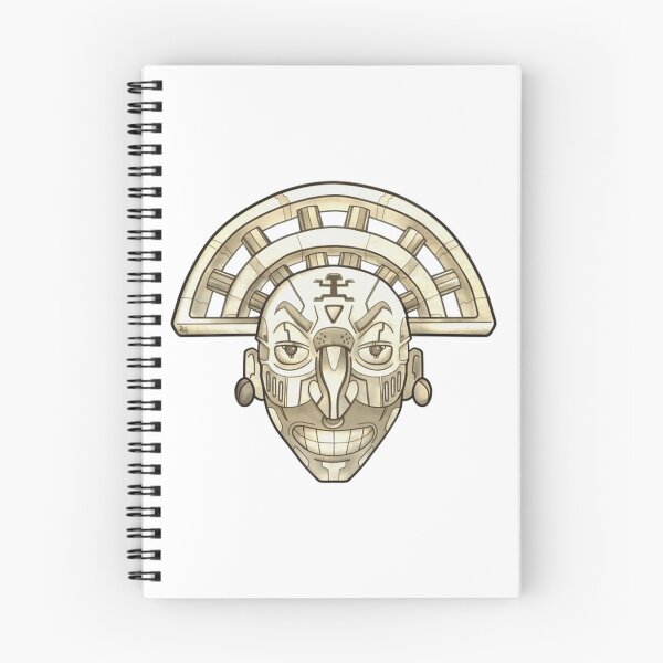 Item preview, Ancient Mayan Shaman Tribal Mask Art designed and sold by Dammitfrankyart.