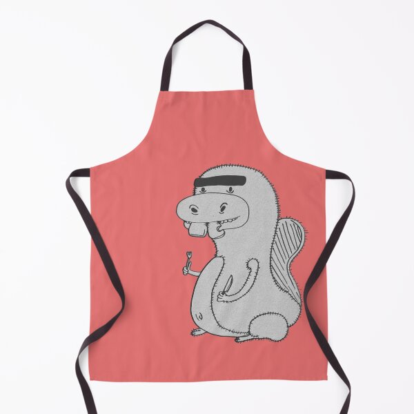 Item preview, Cute Chef Monster Illustration designed and sold by ximboleta.