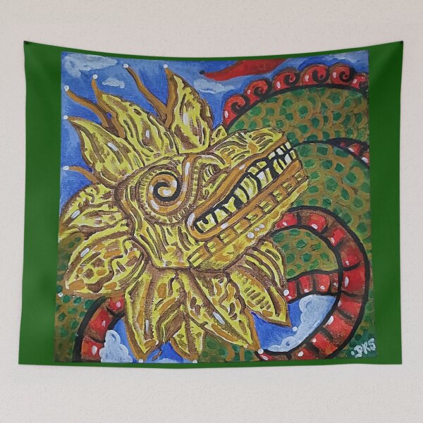 Item preview, Aztec painting designed and sold by pksart1.