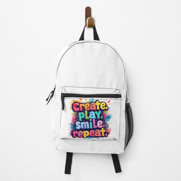 Item preview, Create. Play. Smile. Repeat. designed and sold by Nene Bird Designs.