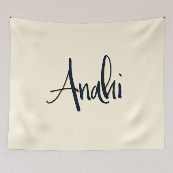Item preview, ANAHI personalized type design designed and sold by CharlottePlaceArt.