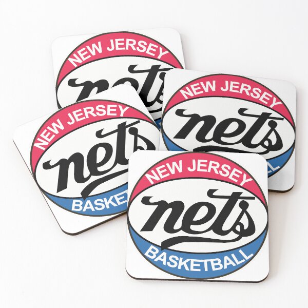 Item preview, New Jersey Nets Vintage Logo (1977–1990 Era) – Classic ABA Basketball Design designed and sold by RetroBasketball.