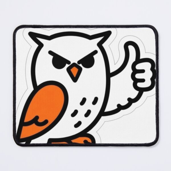 Item preview, Everything fine! Owl designed and sold by Inkabbmate.