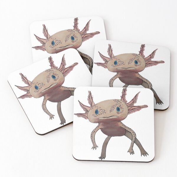 Item preview, Cute Axolotl designed and sold by yulia.oneil.art.