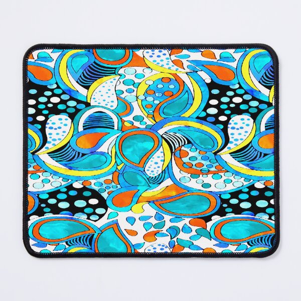 Item preview, Paisley in Blue designed and sold by ViaARTfactory.