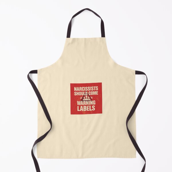 Item preview, NARCISSISTS Should Come with Warning Labels designed and sold by Nene Bird Designs.