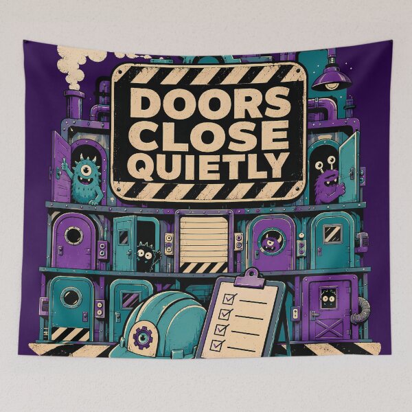 Item preview, Door Floor Safety Poster designed and sold by agearb.