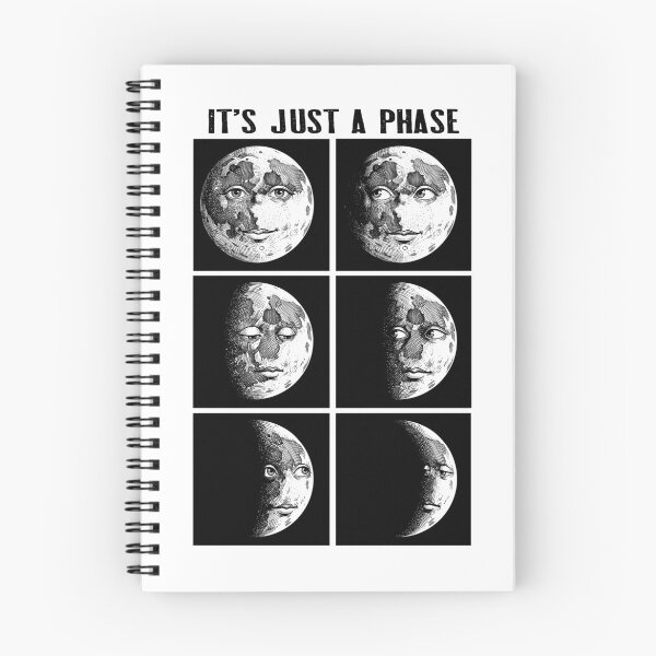 Item preview, It's Just A Phase Funny Moon Phases Astronomy Space Science designed and sold by GrandeDuc.