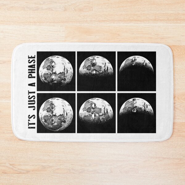 Item preview, It's Just A Phase Funny Moon Phases Astronomy Space Science designed and sold by GrandeDuc.