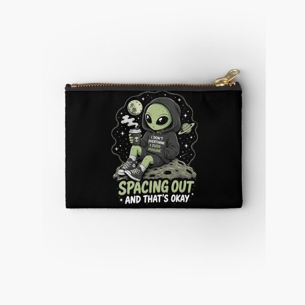 Item preview, Spacing Out Alien Aesthetic Space Lover Retro Design designed and sold by TheZyro.