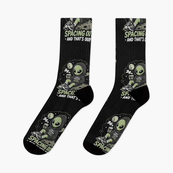 Item preview, Spacing Out Alien Aesthetic Space Lover Retro Design designed and sold by TheZyro.