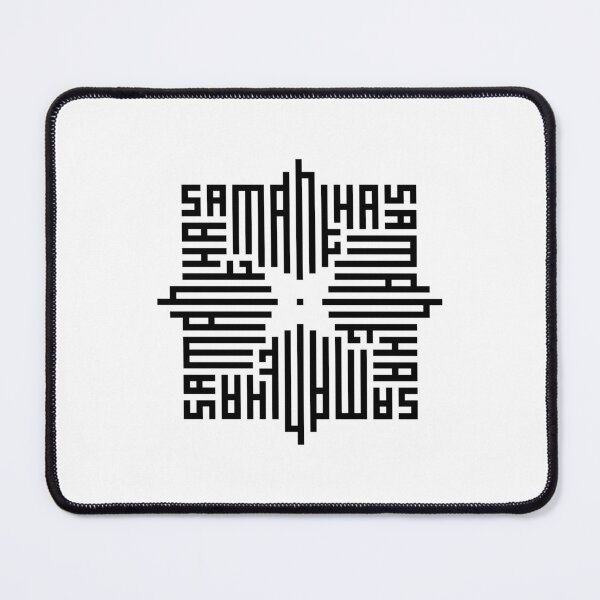 Item preview, SAMANTHA | Black  | Modern Geometric Kufi Calligraphy | From Name to Art   designed and sold by FOR YOUR NAME.