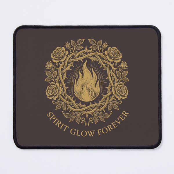 Item preview, Vintage Sacred Heart Thorn Rose Fire Crest designed and sold by SplashTastic.