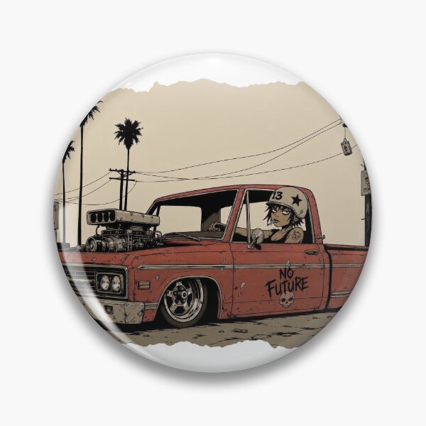 Item preview, LowRider Pickup Truck 2 designed and sold by Birdie and Flynn.