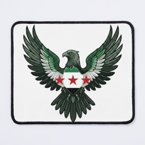 Item preview, Copy of Copy of Copy of Copy of Syrian flag with wheat ears Daraa design designed and sold by Ahmedsyde.