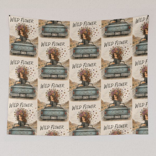 Item preview, the Wild Flower designed and sold by Swiss Pam Studio.