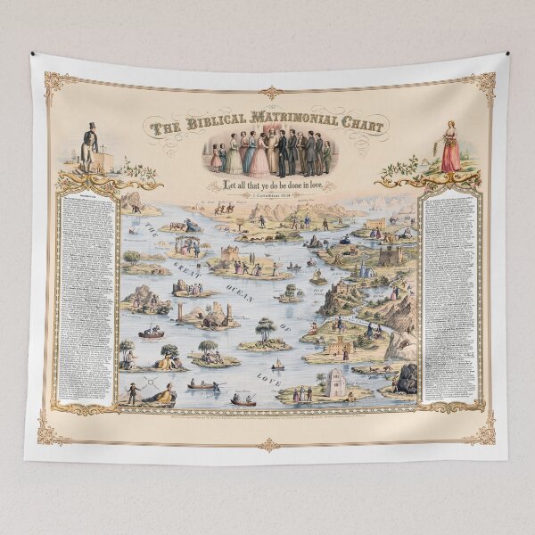 Item preview, The Biblical Matrimonial Chart designed and sold by Pictures With A Message.