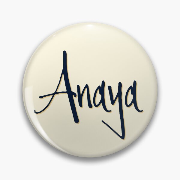 Item preview, ANAYA personalized type design designed and sold by CharlottePlaceArt.