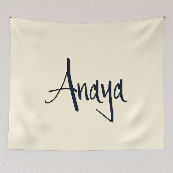 Item preview, ANAYA personalized type design designed and sold by CharlottePlaceArt.