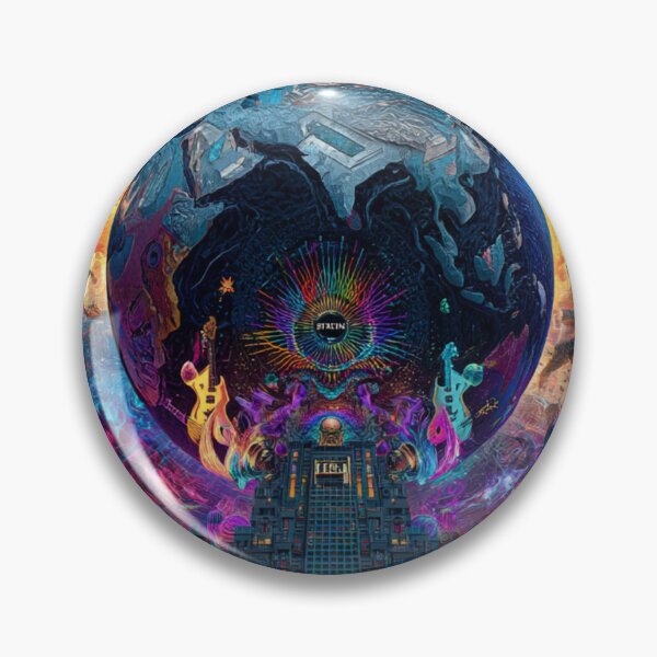Item preview,  Rock Music Multiverse Birth — Ultimate Cosmic Epic Art Print designed and sold by CosmicRockArt.