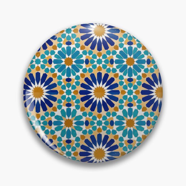 Item preview, Moroccan Star Mosaic Geometric Tile Pattern designed and sold by SplashTastic.