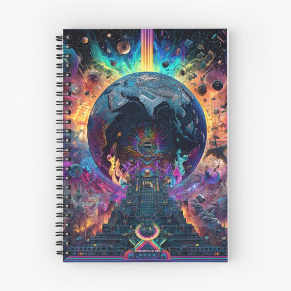 Item preview,  Rock Music Multiverse Birth — Ultimate Cosmic Epic Art Print designed and sold by CosmicRockArt.