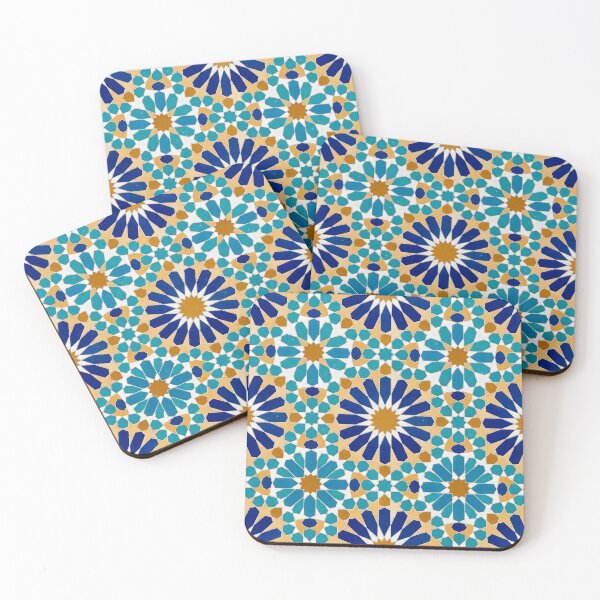 Item preview, Moroccan Star Mosaic Geometric Tile Pattern designed and sold by SplashTastic.