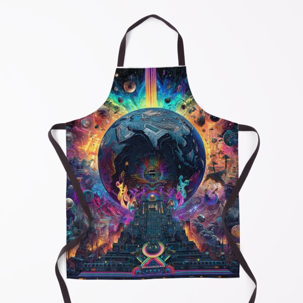 Item preview, Rock Music Multiverse Birth — Ultimate Cosmic Epic Art Print designed and sold by CosmicRockArt.
