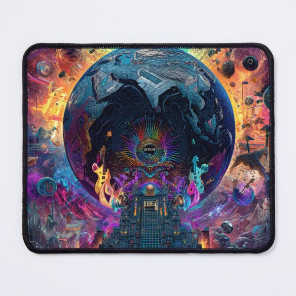 Item preview, Rock Music Multiverse Birth — Ultimate Cosmic Epic Art Print designed and sold by CosmicRockArt.
