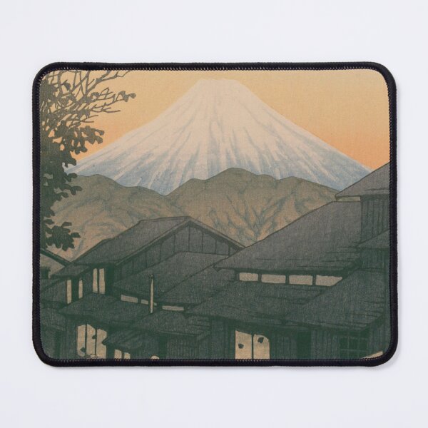 Item preview, Mount Fuji at Sunset - Vintage Japanese Shin-hanga Art designed and sold by vekotpu.