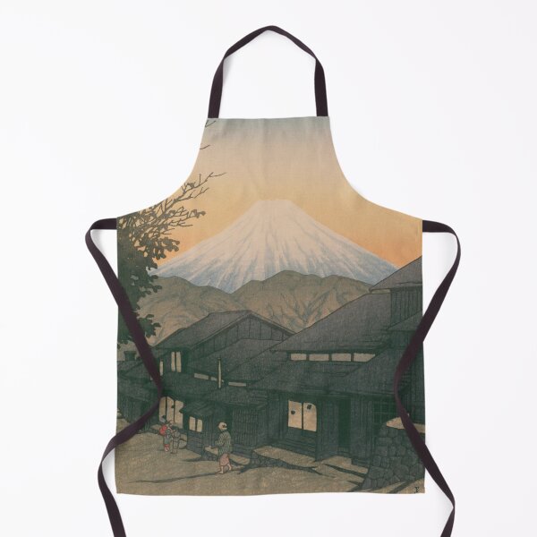 Item preview, Mount Fuji at Sunset - Vintage Japanese Shin-hanga Art designed and sold by vekotpu.