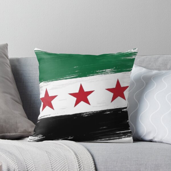 Item preview, Copy of Copy of Copy of Syrian flag with wheat ears Daraa design designed and sold by Ahmedsyde.